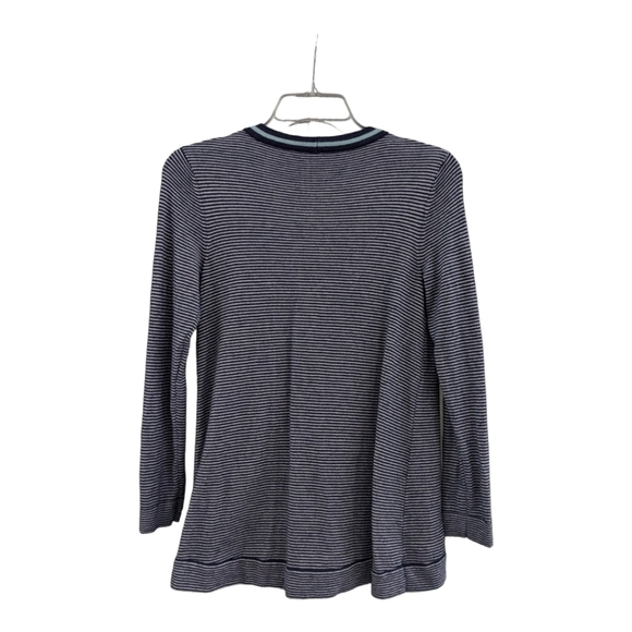 J. JILL  Women's Wool Blend Striped Button Cardigan. Size Extra Small - Picture 2 of 4